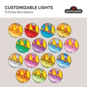 Napoleon CLEARion Elite 60 Built-in See Through Electric Fireplace | GW STORE