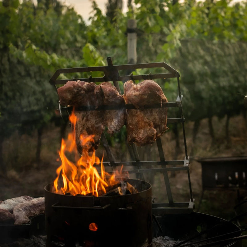 Tromen Asador Cross Grill Rack with Base | GW STORE