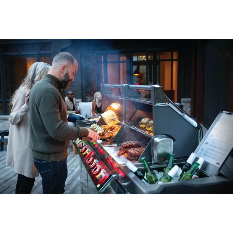 Napoleon Prestige PRO™ 825 RSBI Premium Freestanding Gas Grill with Power Side Burner, Infrared Rear & Bottom Burners | GW STORE