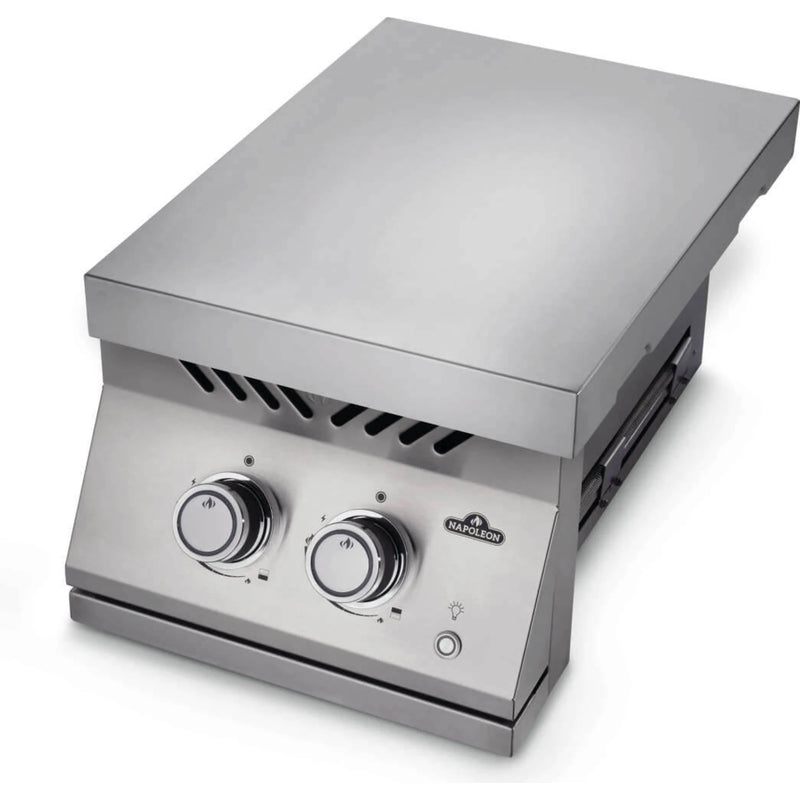 Napoleon Built-In 700 Series Dual Range Top Burner With SS Cover | GW STORE