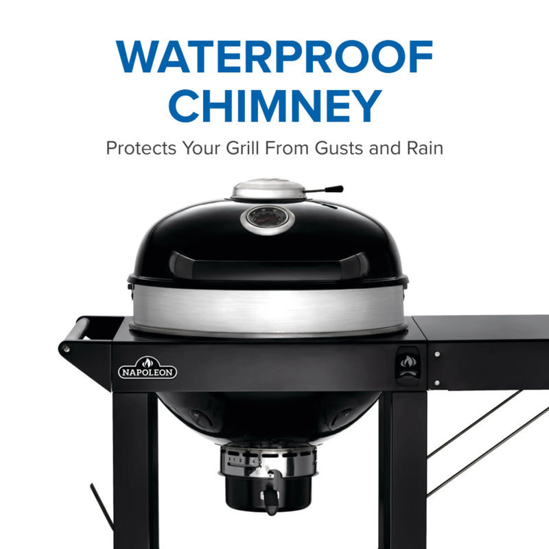 Napoleon PRO 22-Inch Kettle Charcoal Grill with Cart | GW STORE