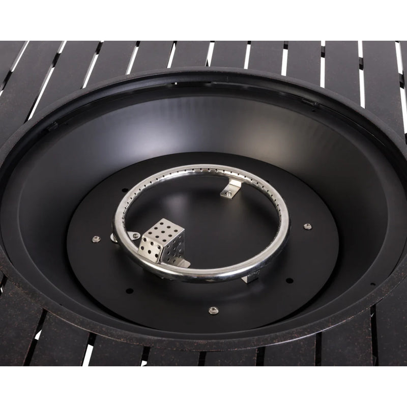 Well Traveled Living Grand Cooper Aluminum Round Propane Fire Pit | GW STORE