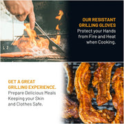 Grillnovations Digital Thermometer and Grilling Gloves Set | GW STORE