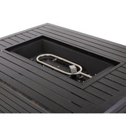 Well Traveled Living Longmont Aluminum Rectangular Propane Fire Pit | GW STORE