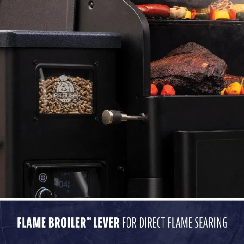 Pit Boss Navigator 1600 Series WiFi & Bluetooth Freestanding Wood Pellet Grill & Smoker | GW STORE