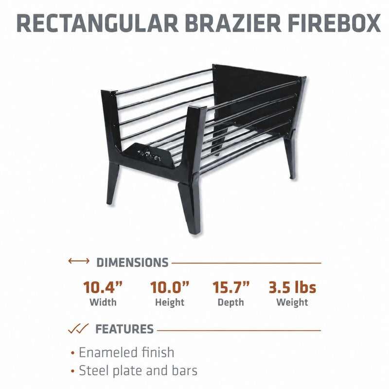 Tromen Rectangular Brazier Firebox | GW STORE