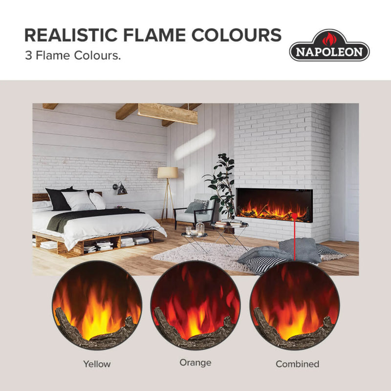 Napoleon Astound 74 FlexMount Electric Fireplace | GW STORE