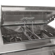 Coyote 50-Inch Built-in Gas Grill & Flat Top Combo | GW STORE