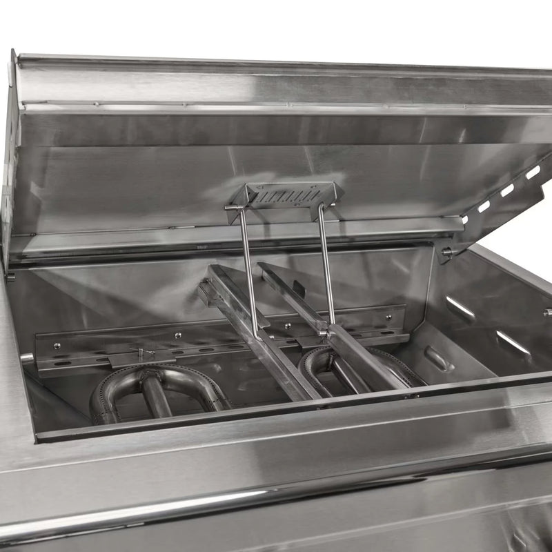 Coyote 50-Inch Built-in Gas Grill & Flat Top Combo | GW STORE