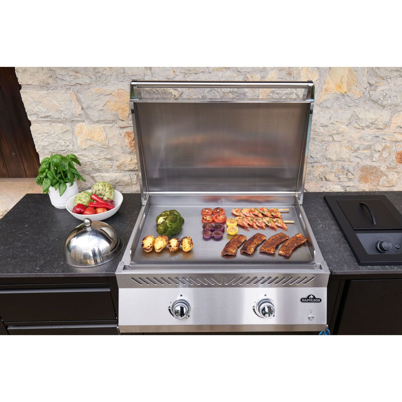 Napoleon 700 Series 32 Stainless Steel Built-In Gas Griddle | GW STORE
