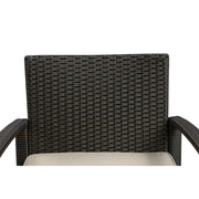Well Traveled Living Bern Balcony Chat Set in Mocha Wicker | GW STORE