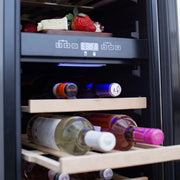 Summerset 15-Inch 3.2 Cu. Outdoor Dual Zone Wine Cooler | GW STORE