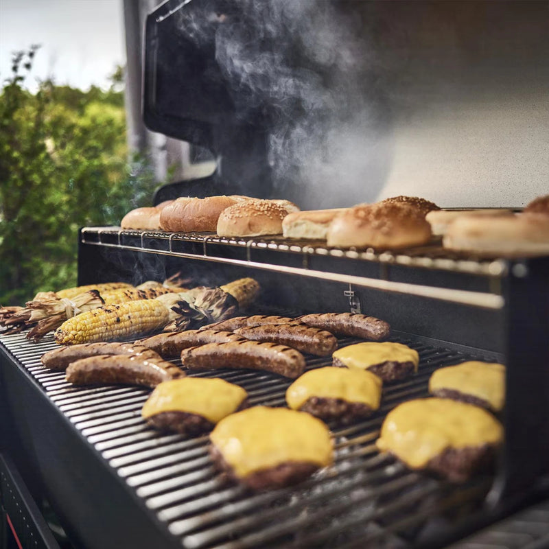 Weber Searwood XL 600 Freestanding Pellet Grill Porcelain Coated Steel | GW STORE