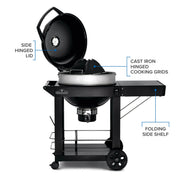Napoleon PRO 22-Inch Kettle Charcoal Grill with Cart | GW STORE
