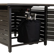 Well Traveled Living Longmont Aluminum Rectangular Propane Fire Pit | GW STORE