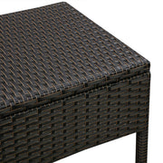 Well Traveled Living Bern Balcony Chat Set in Mocha Wicker | GW STORE