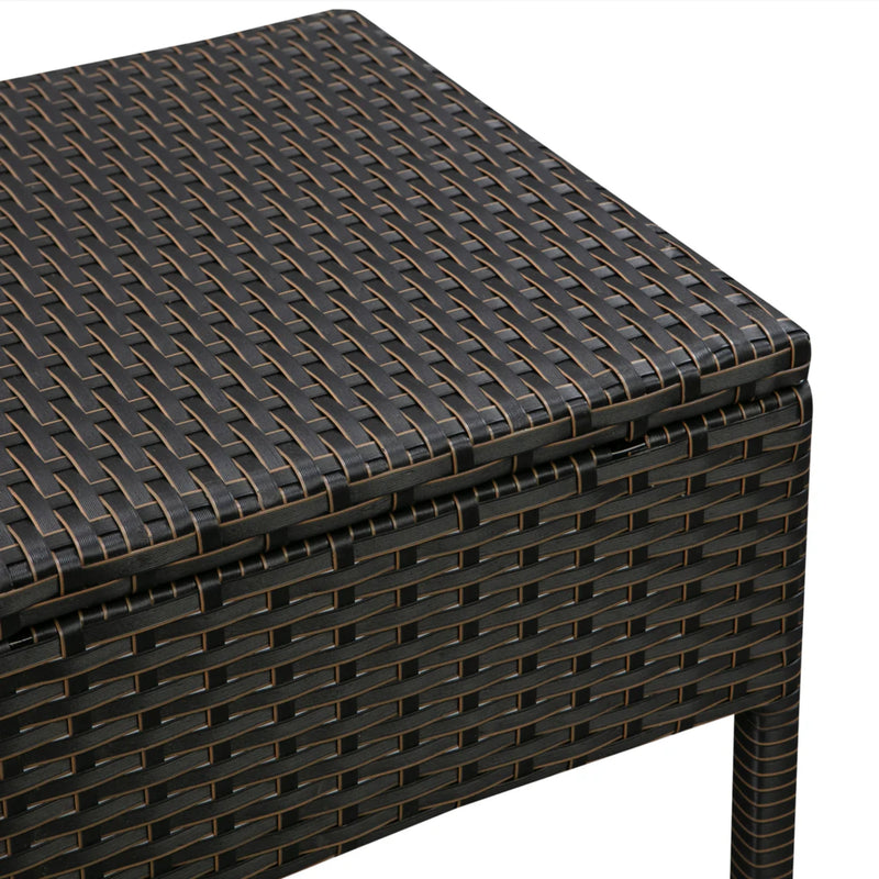 Well Traveled Living Bern Balcony Chat Set in Mocha Wicker | GW STORE