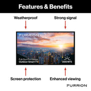 Furrion Aurora® Full-Sun Pro Series 4K UHD LED Outdoor Smart TV for Commercial & Residential Spaces | GW STORE