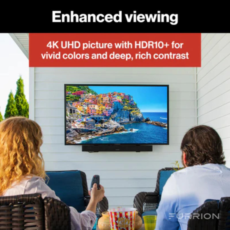 Furrion Aurora® Full-Sun Pro Series 4K UHD LED Outdoor Smart TV for Commercial & Residential Spaces | GW STORE