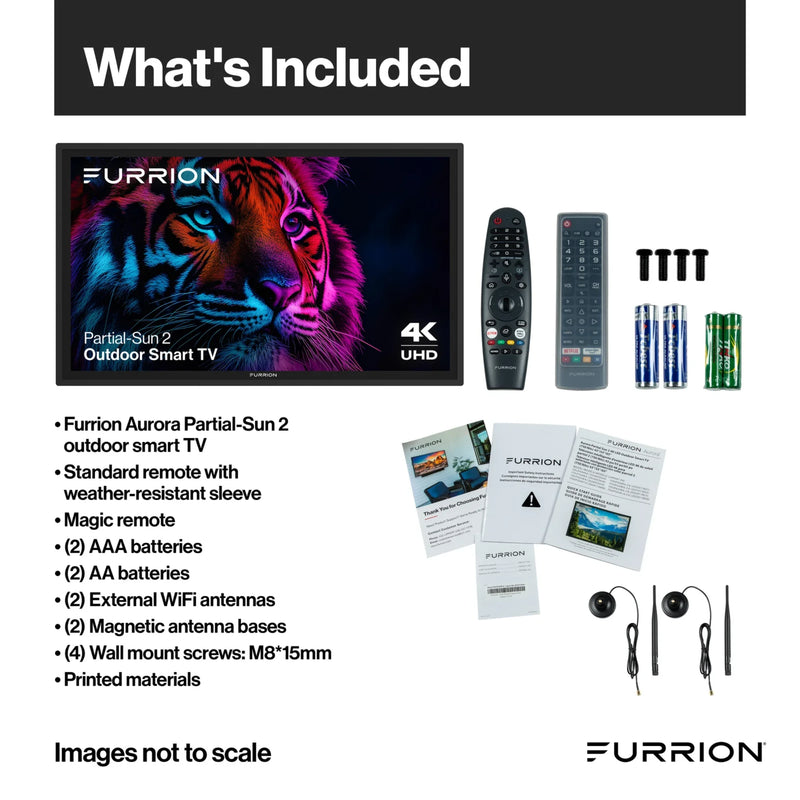 Furrion Aurora® Partial-Sun 2 4K LED Outdoor Smart TV | GW STORE