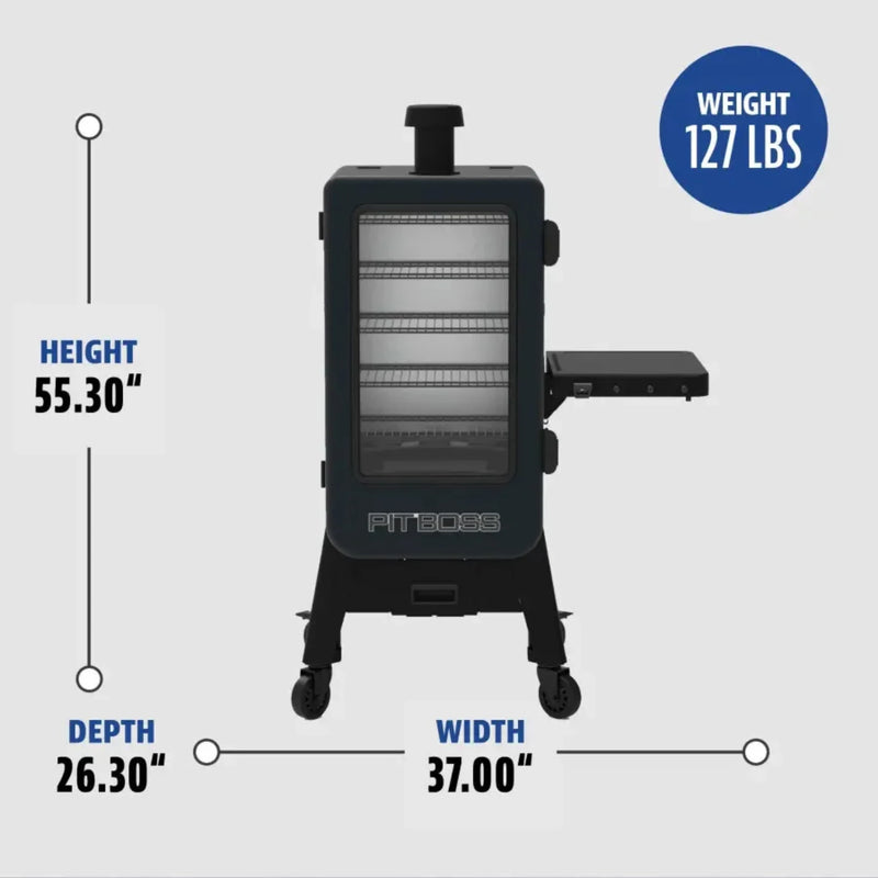 Pit Boss Navigator 6 Series WiFi & Bluetooth Vertical Wood Pellet Smoker | GW STORE