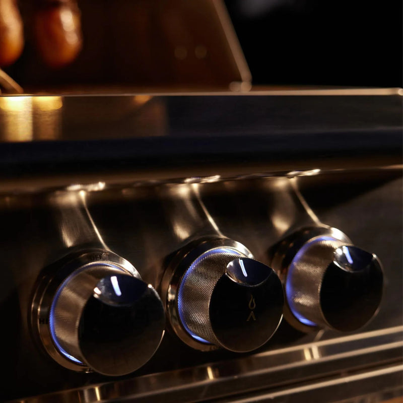 Blaze LTE PRO 40-Inch 5-Burner Freestanding Gas Grill w/ Digital Temperature Screen & Rear Infrared Burner | GW STORE