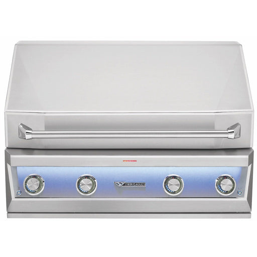42" Eagle One Super Premium Gas Grill w/ Black Glass Infrared Rotisserie Burner & Sear Zone - (On Grill Base) B Stock | GW STORE