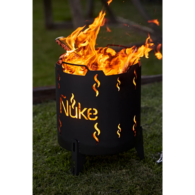 Nuke Fogon 40 Fire Pit Grill w/ Accessory Grate | GW STORE
