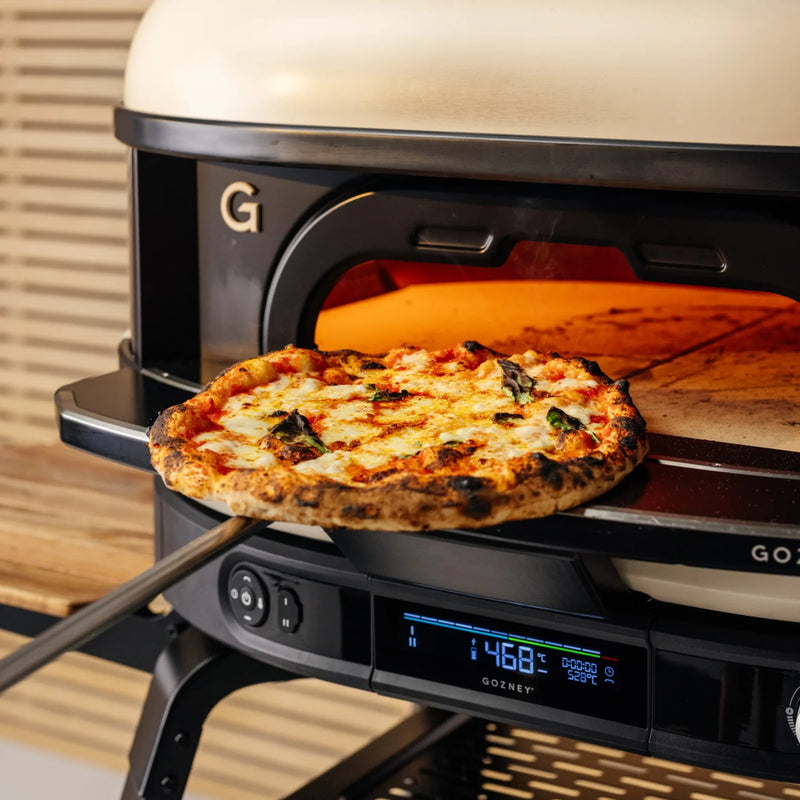 Gozney Dome Gen 2 Bone Dual Fuel Freestanding Outdoor Pizza Oven Essentials Bundle | GW STORE