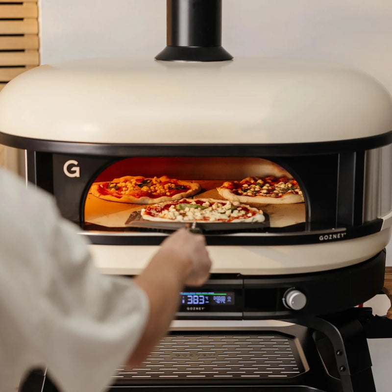 Gozney Dome XL Gen 2 Bone Dual Fuel Freestanding Outdoor Pizza Oven | GW STORE