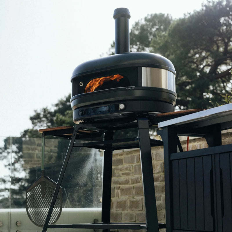 Gozney Dome XL Gen 2 Off-Black Dual Fuel Freestanding Outdoor Pizza Oven Essentials Bundle