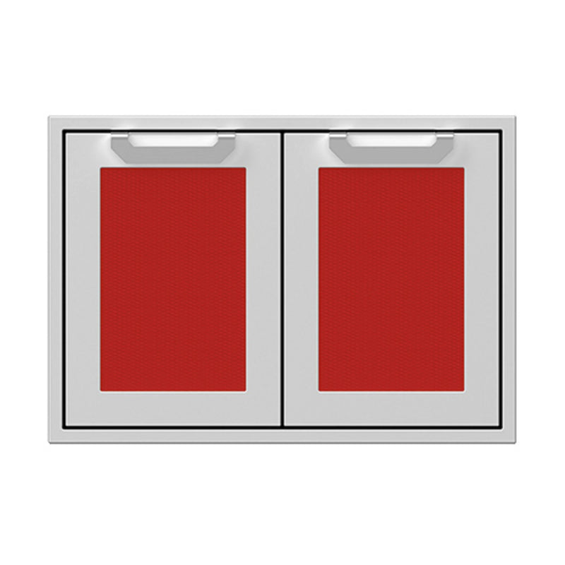 Hestan 30-Inch Double Access Door Recessed Marquise Accented Panels S