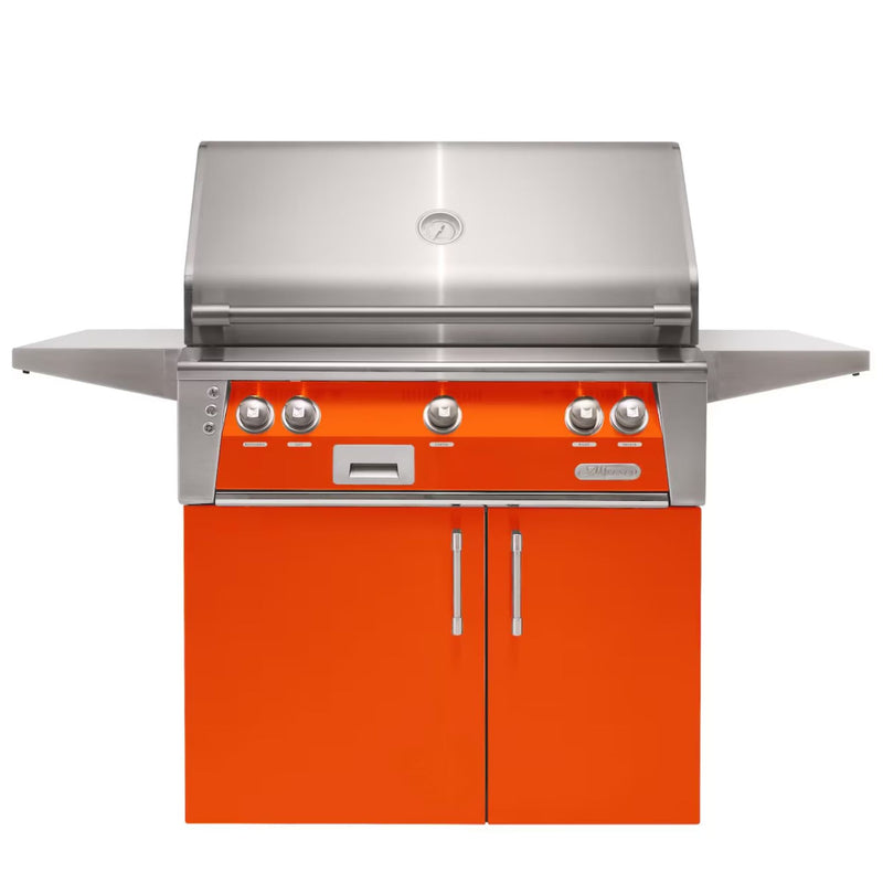 Alfresco 36-Inch Stainless Steel Freestanding Gas Grill w/ Rotisserie