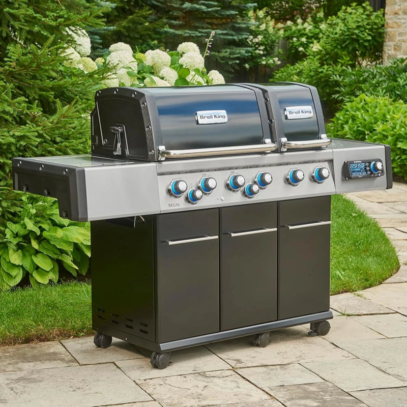 Broil King Regal 6-Burners QS 690 Pro IR Gas Grill w/ Rotisserie Kit  | GW STORE
