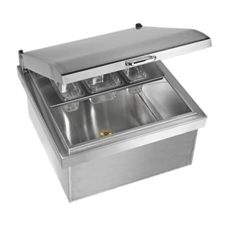 Twin Eagles 24-Inch Drop-In Stainless Steel Ice Bin Cooler - TEOC24D-B | GW STORE