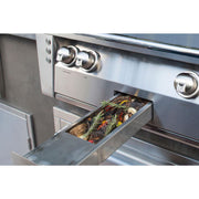 Alfresco Deluxe 42-Inch Stainless Steel Freestanding Gas Grill w/ Rotisserie & Sear Zone | GW STORE
