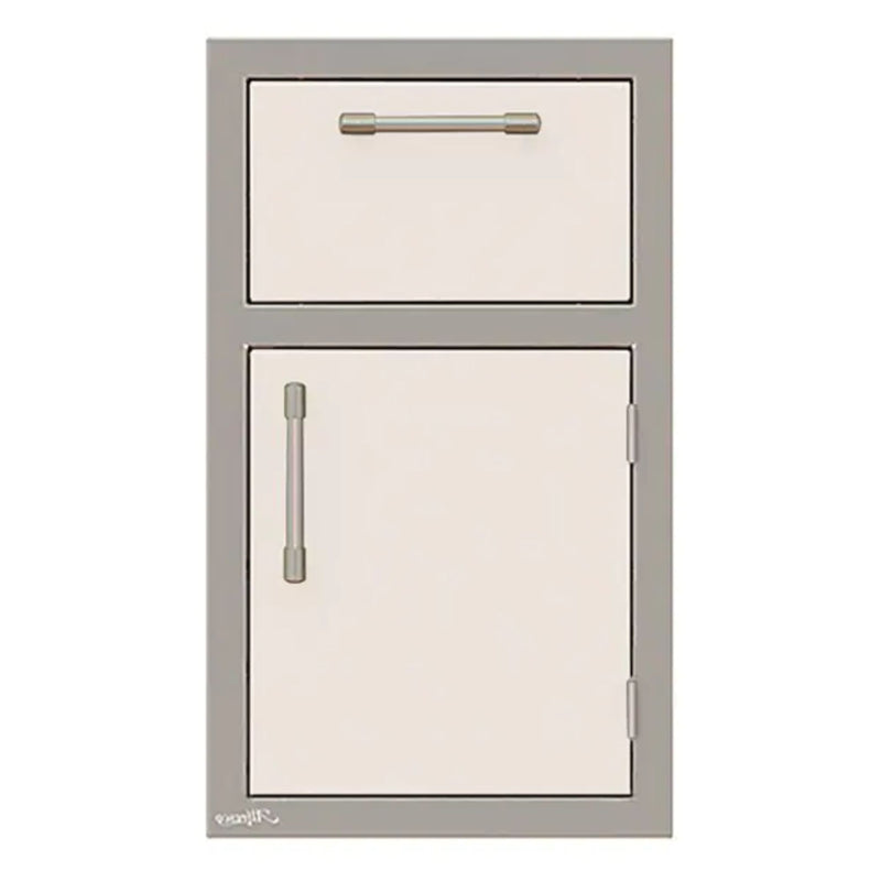Alfresco 17-Inch Stainless Steel Right-Hinged Door & Paper Towel Holder Combo