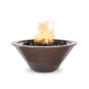 The Outdoor Plus Metal Powder Coat Cazo Natural Gas Fire Bowl | GW STORE