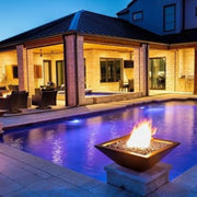 The Outdoor Plus Maya Natural Gas Concrete Fire Bowl | GW STORE