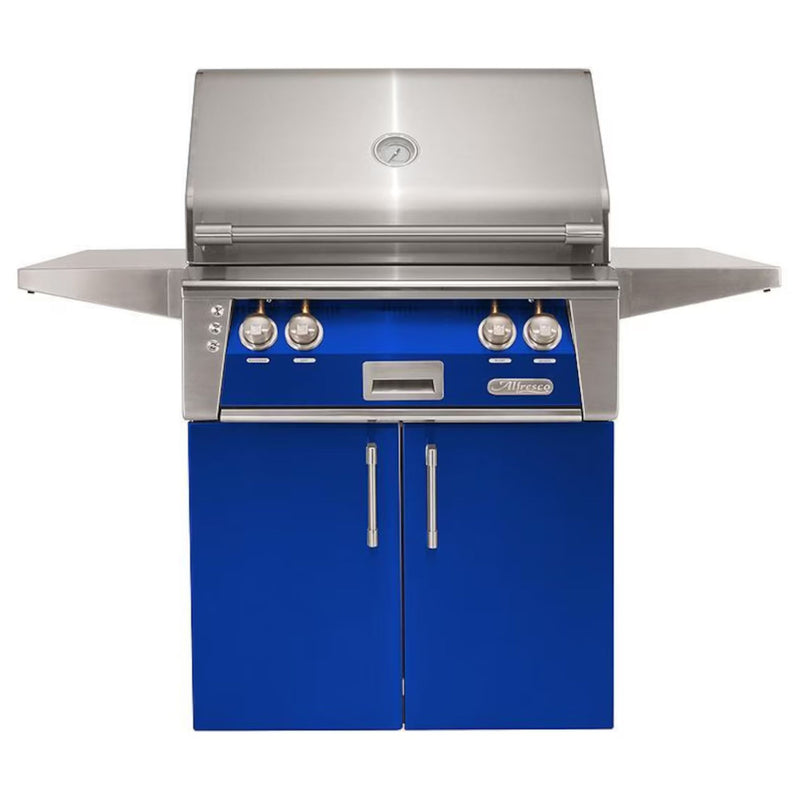 Alfresco 30-Inch Stainless Steel Freestanding Gas Grill w/ Rotisserie & Sear Zone