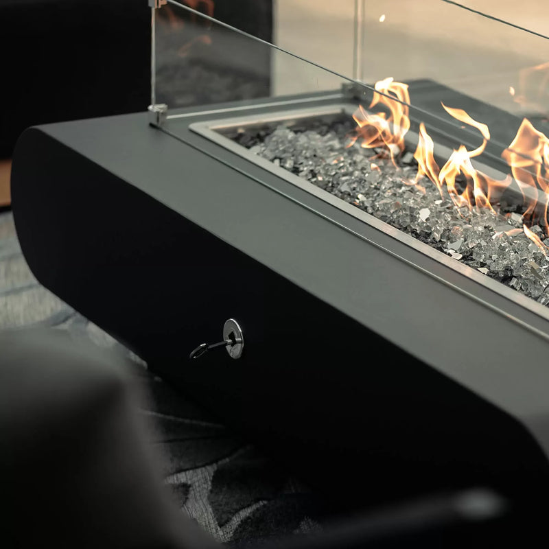 The Outdoor Plus La Jolla Powder Coated Natural Gas Fire Pit | GW STORE