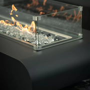 The Outdoor Plus La Jolla Powder Coated Natural Gas Fire Pit | GW STORE
