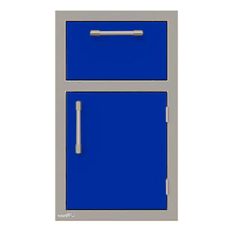 Alfresco 17-Inch Stainless Steel Right-Hinged Door & Paper Towel Holder Combo