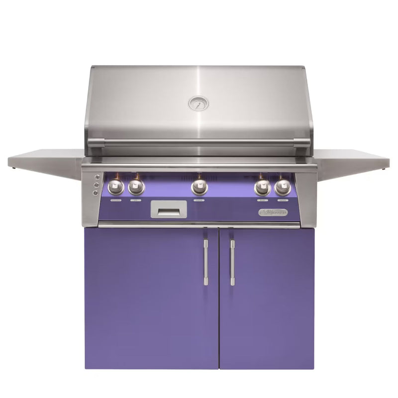 Alfresco 36-Inch Stainless Steel Freestanding Gas Grill w/ Rotisserie