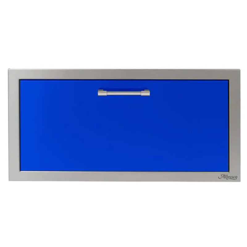 Alfresco 30-Inch VersaPower Stainless Steel Soft-Close Single Drawer