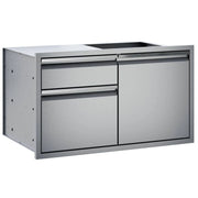 Twin Eagles 36-Inch Stainless Steel Access Door & Double Drawer Combo | GW STORE