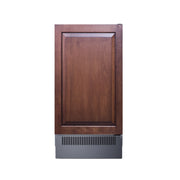 Summit BIM271OS Outdoor Clear Icemaker Stainless Steel Built-in Undercounter | GW STORE