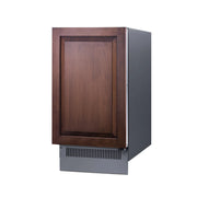 Summit BIM271OS Outdoor Clear Icemaker Stainless Steel Built-in Undercounter | GW STORE