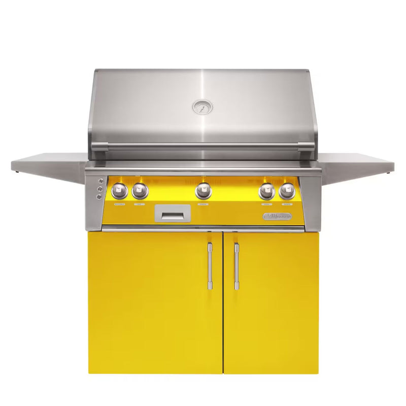Alfresco 36-Inch Stainless Steel Freestanding Gas Grill w/ Rotisserie