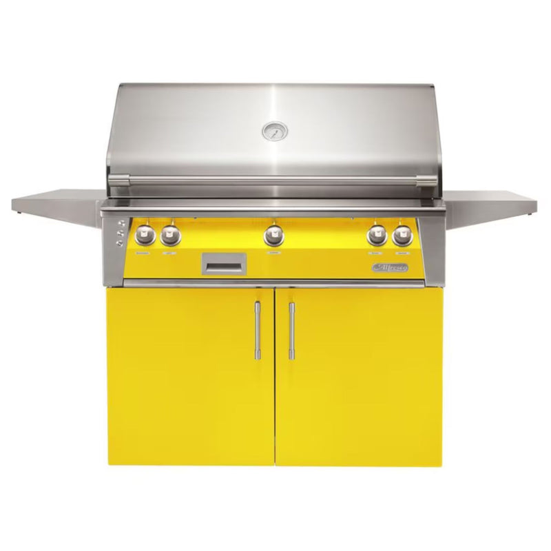 Alfresco 42-Inch Stainless Steel Freestanding Gas Grill w/ Rotisserie